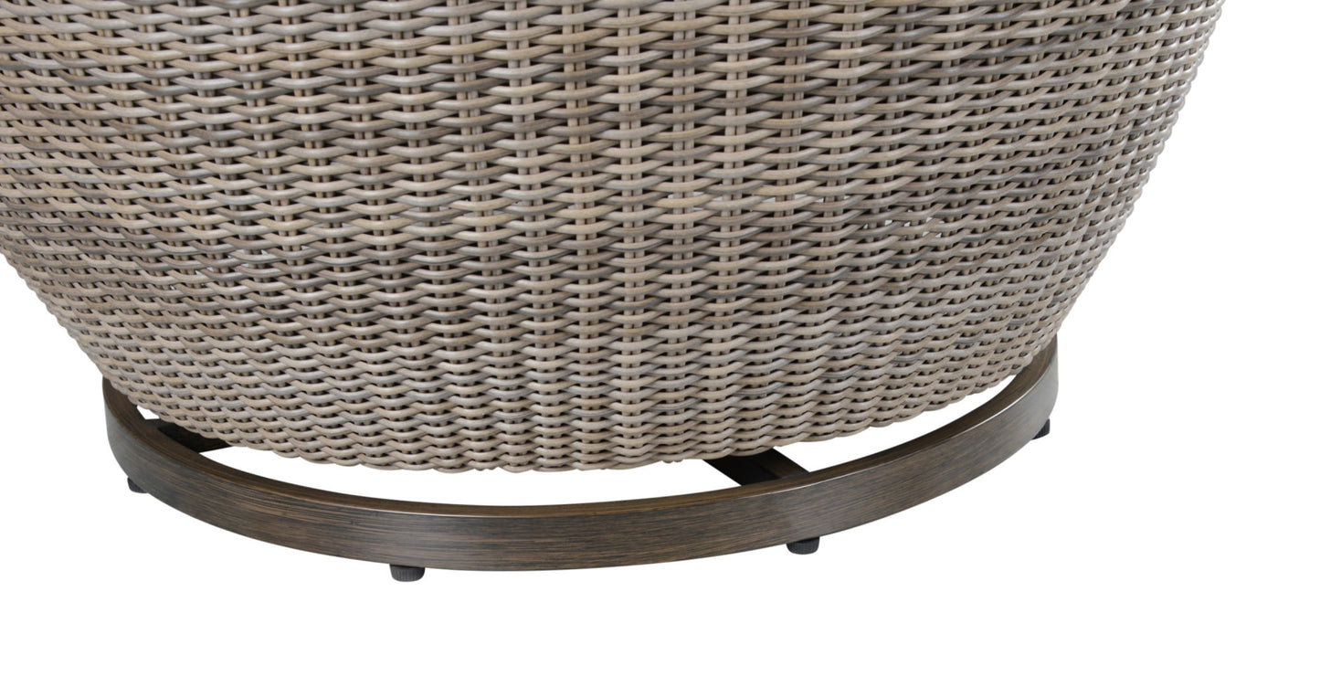 Cozy Outdoor - 3 Set  - All-Weather Resin Wicker, Powder-Coated Aluminum, Fully Assembled