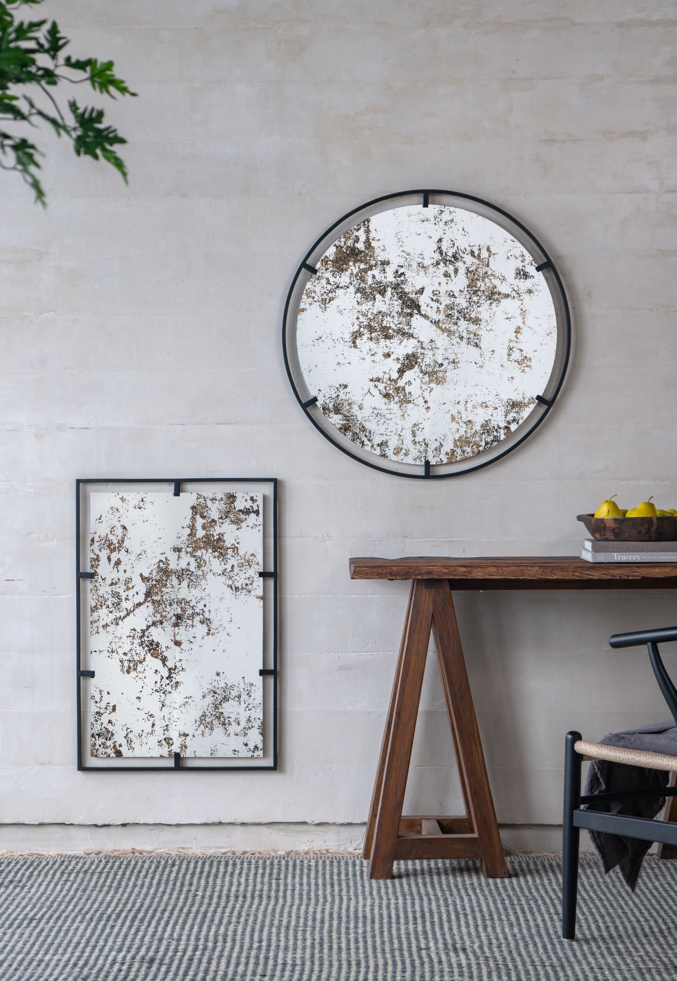 Theodor Mirror with industrial design