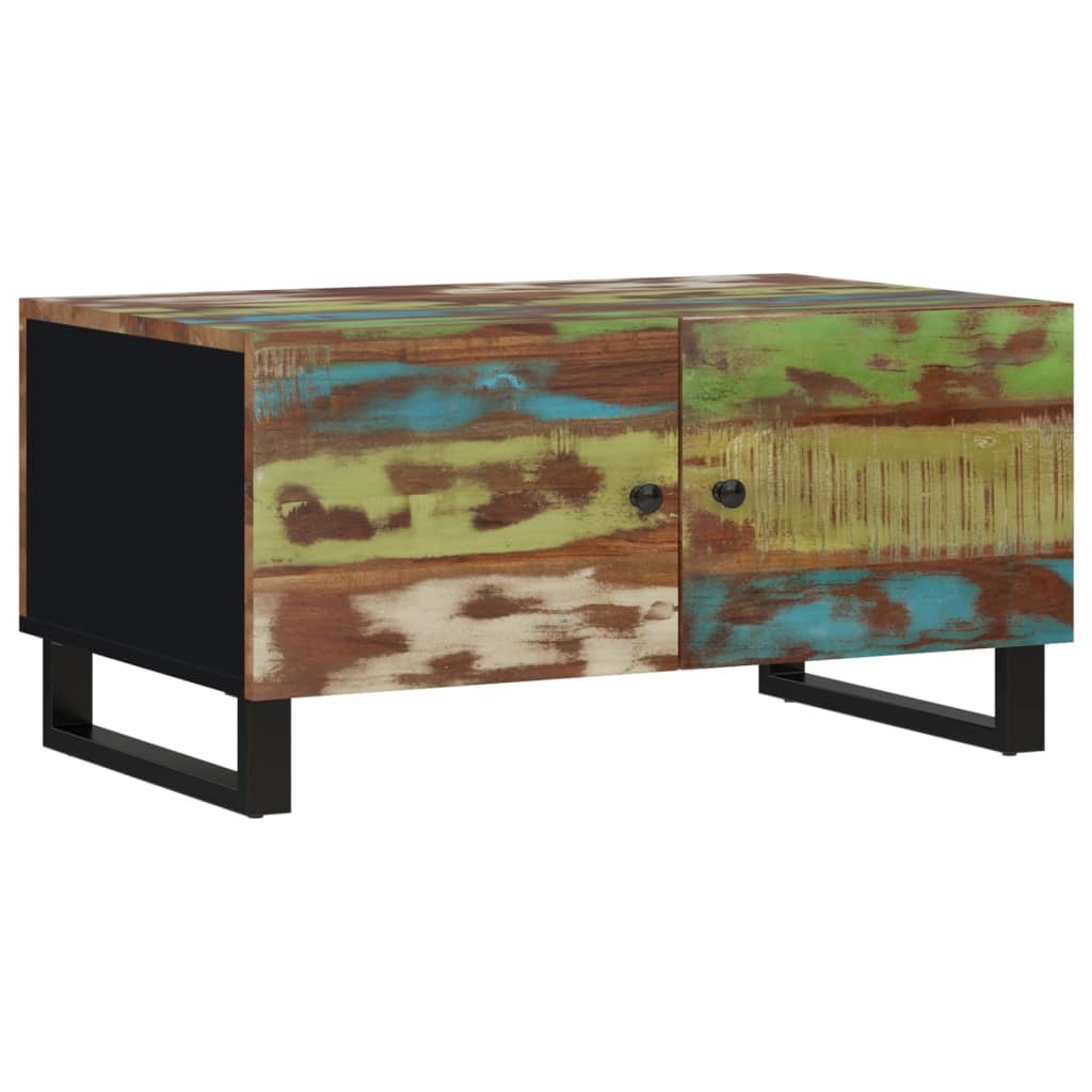 Coffee Table 31.5"x19.7"x15.7" Solid Wood Reclaimed&Engineered Wood