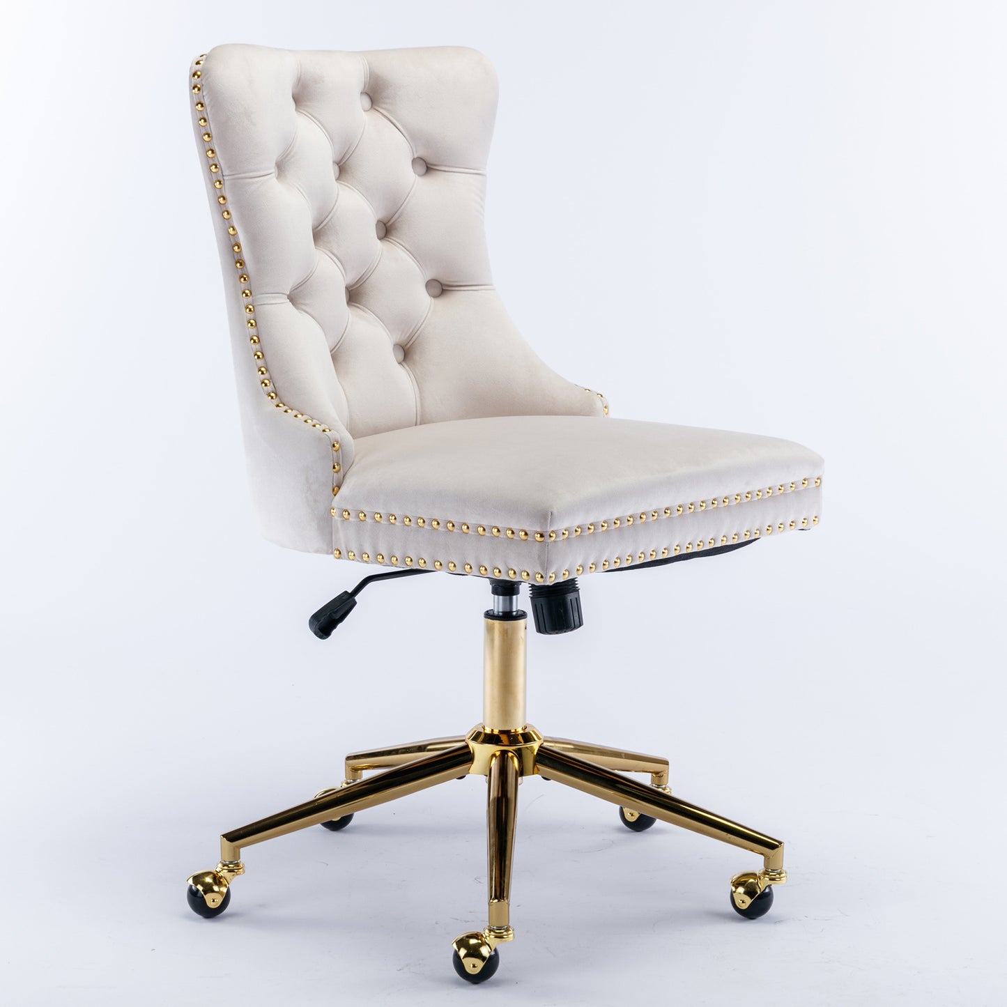 Home Office Chair, Swivel- (Beige)