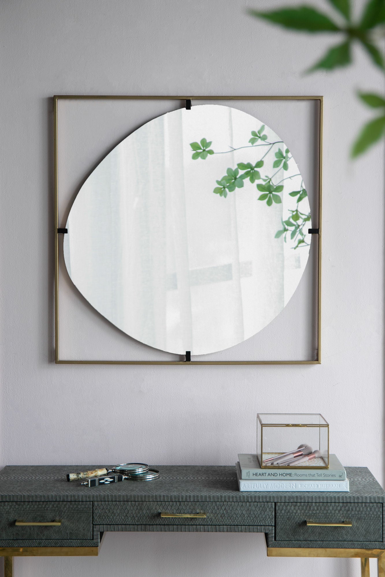 32x1x32" Poppy Mirror