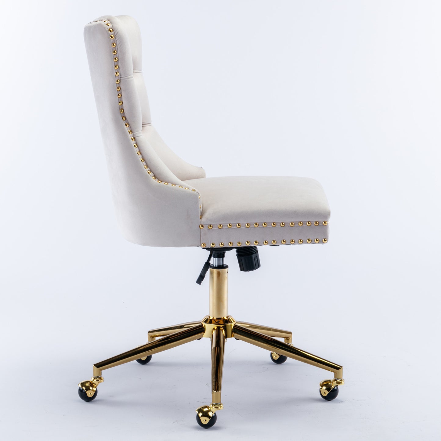 Home Office Chair, Swivel- (Beige)