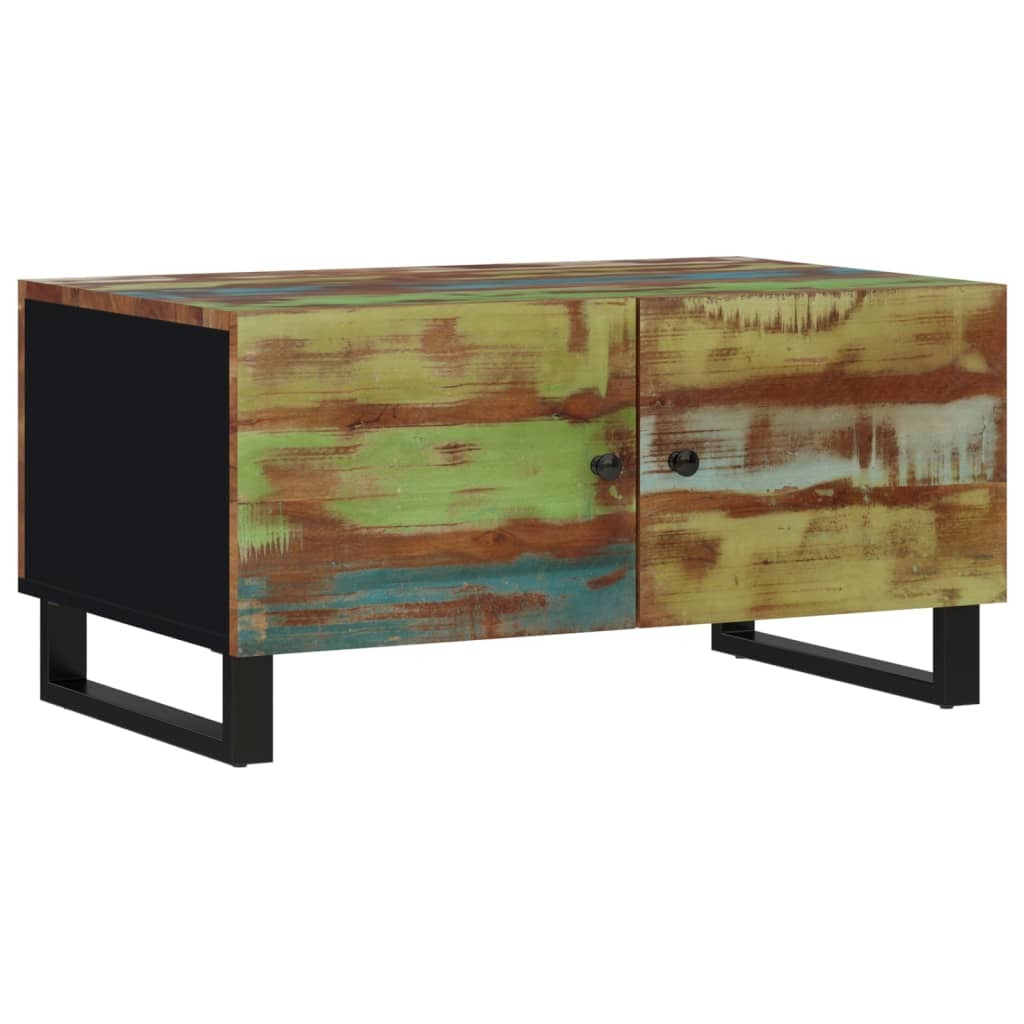 Coffee Table 31.5"x19.7"x15.7" Solid Wood Reclaimed&Engineered Wood