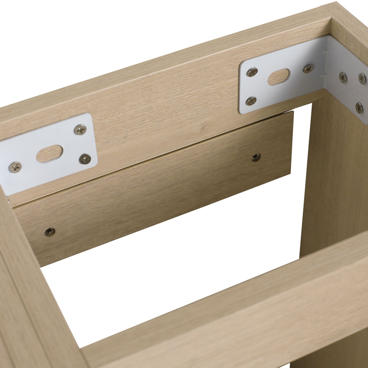 Bathroom Vanity With Single Gel Sink; Soft Close Doors; 16 Inch For Small Bathroom