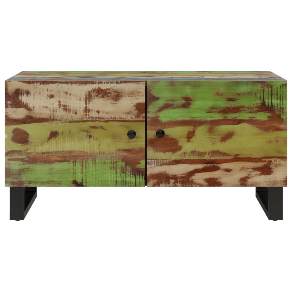 Coffee Table 31.5"x19.7"x15.7" Solid Wood Reclaimed&Engineered Wood