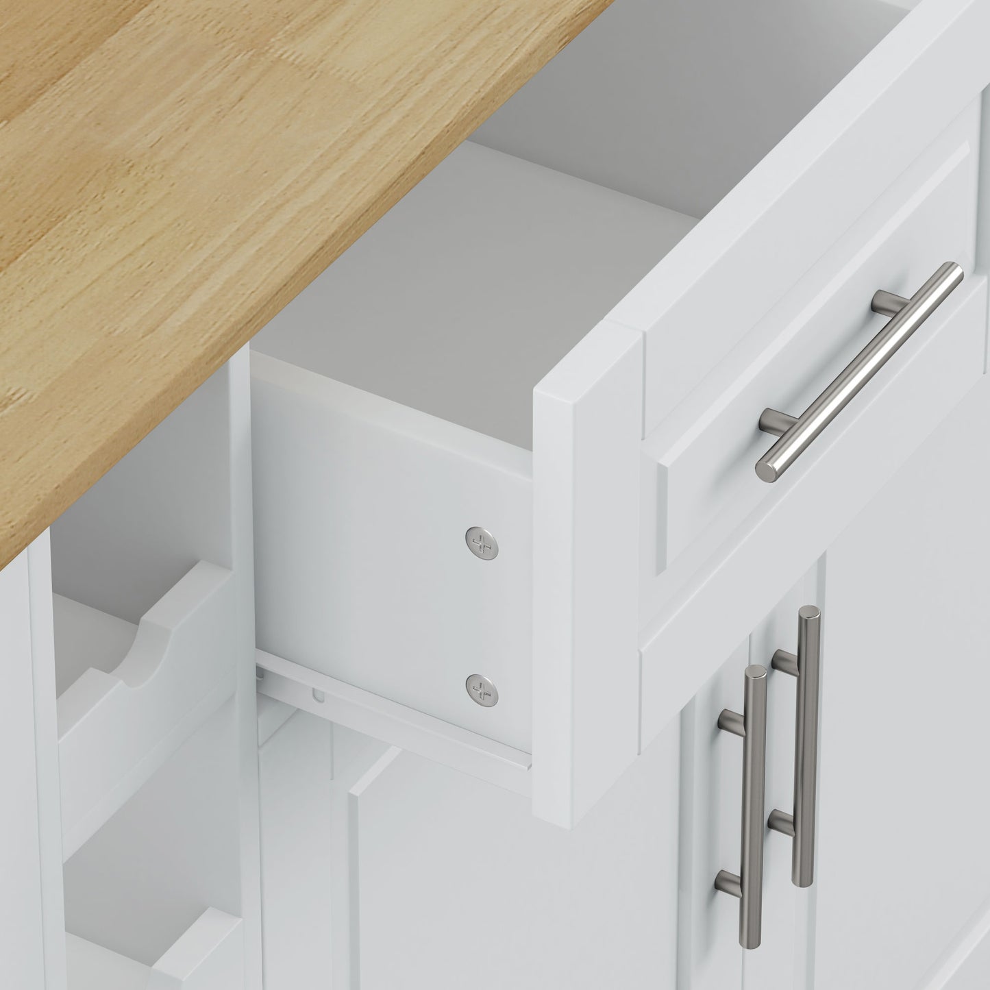 Multi-Functional Kitchen Island Cart