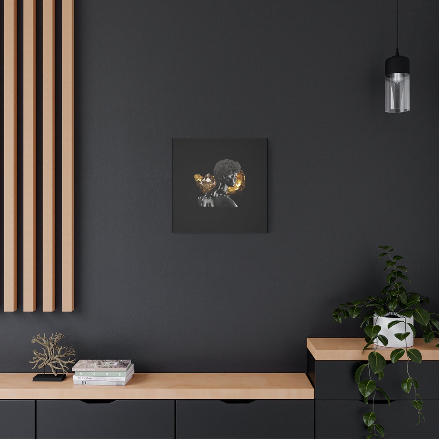 The Black in Everything is Golden (Black)- Wall Art